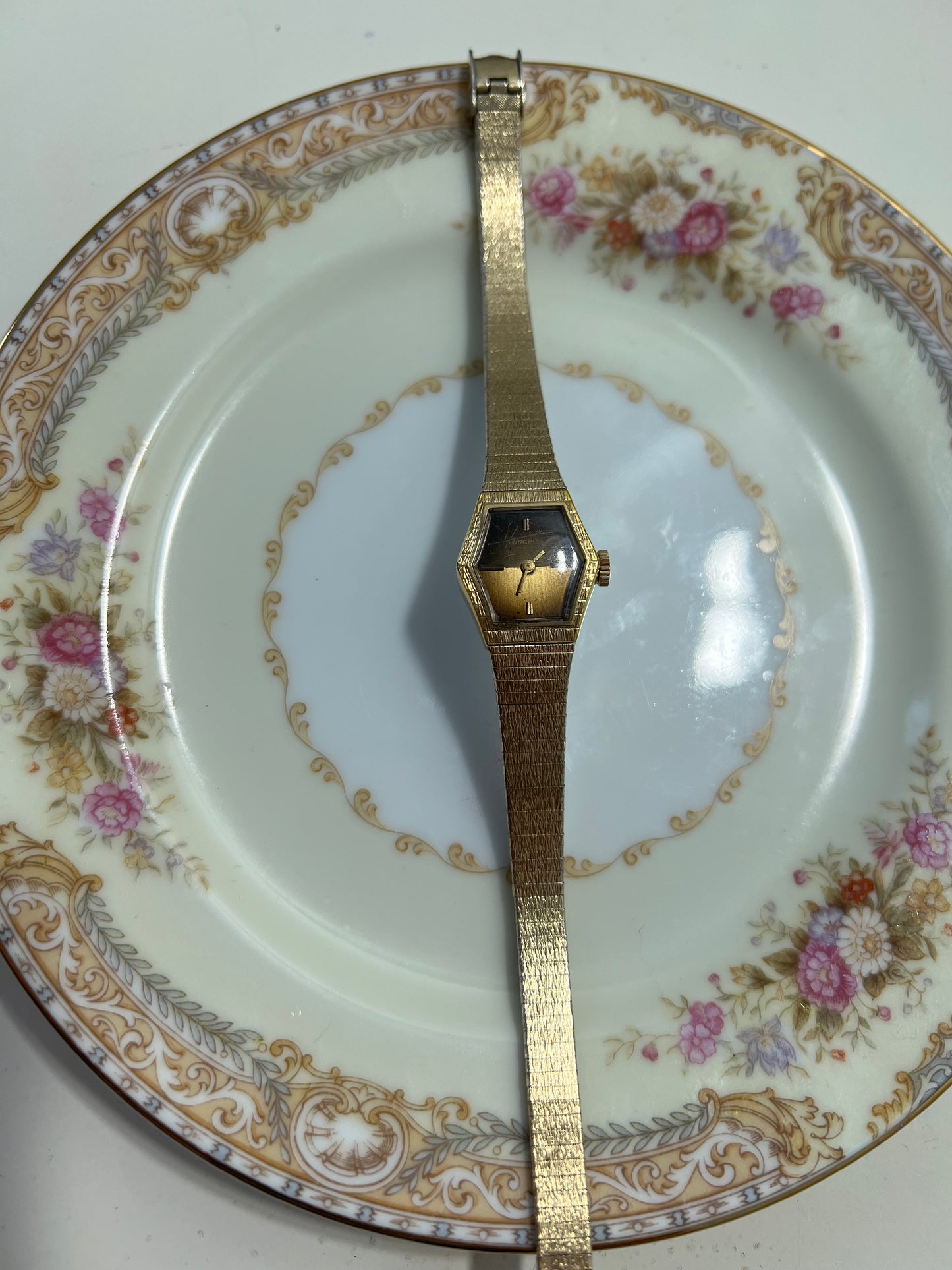 Longines Gold Hexagon Watch