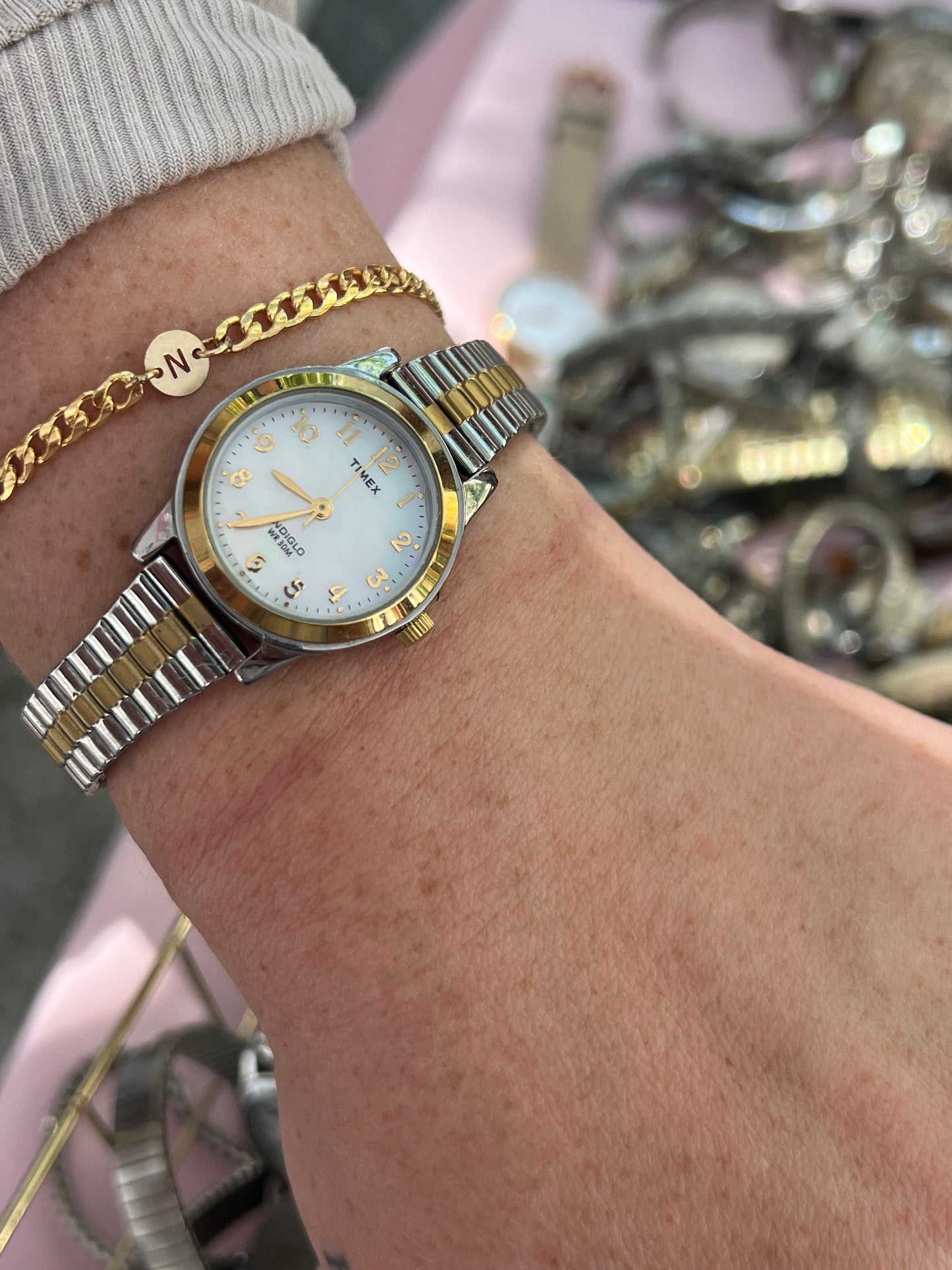 Timex Two Toned Watch