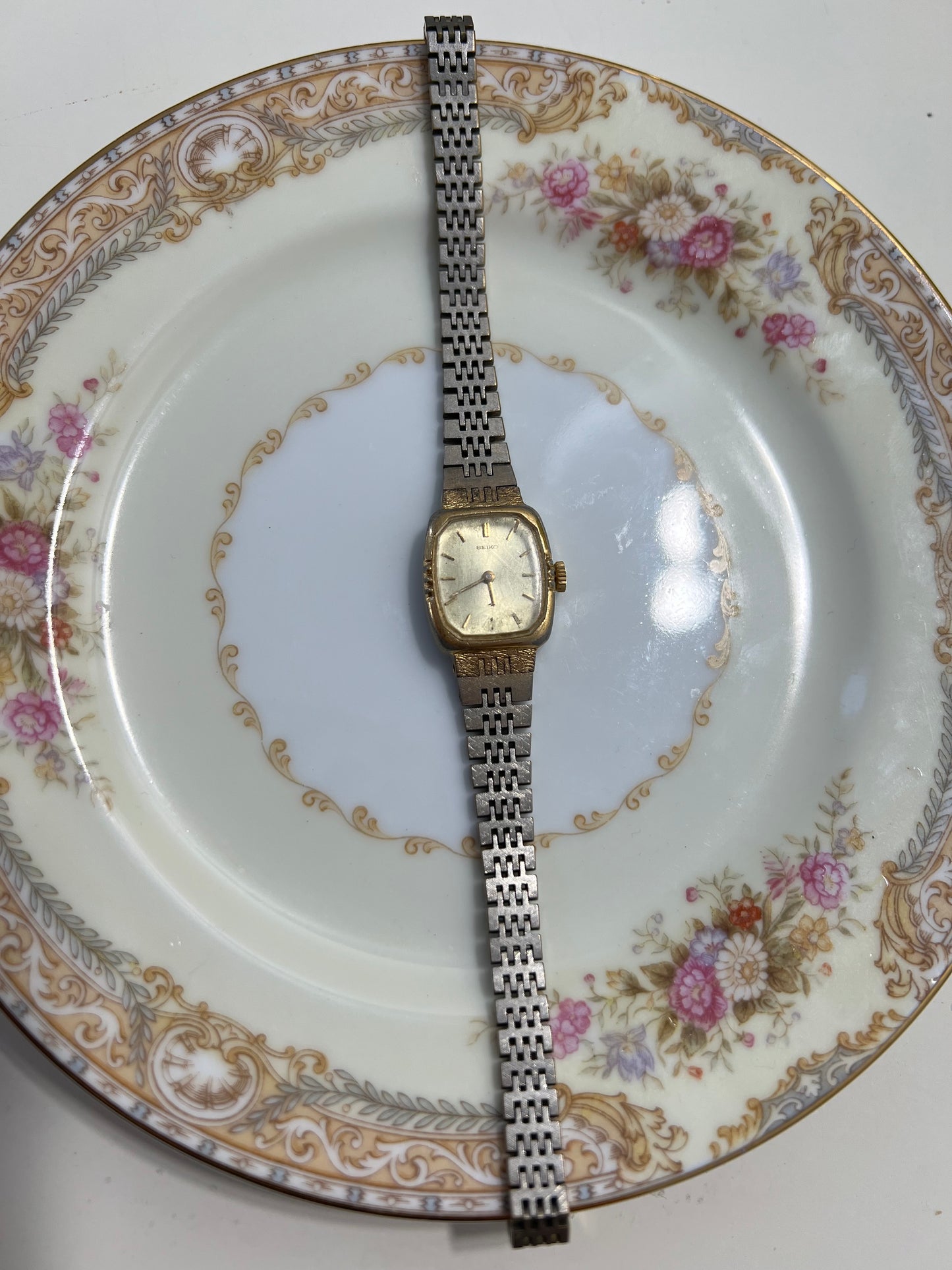 Seiko Square Gold Watch