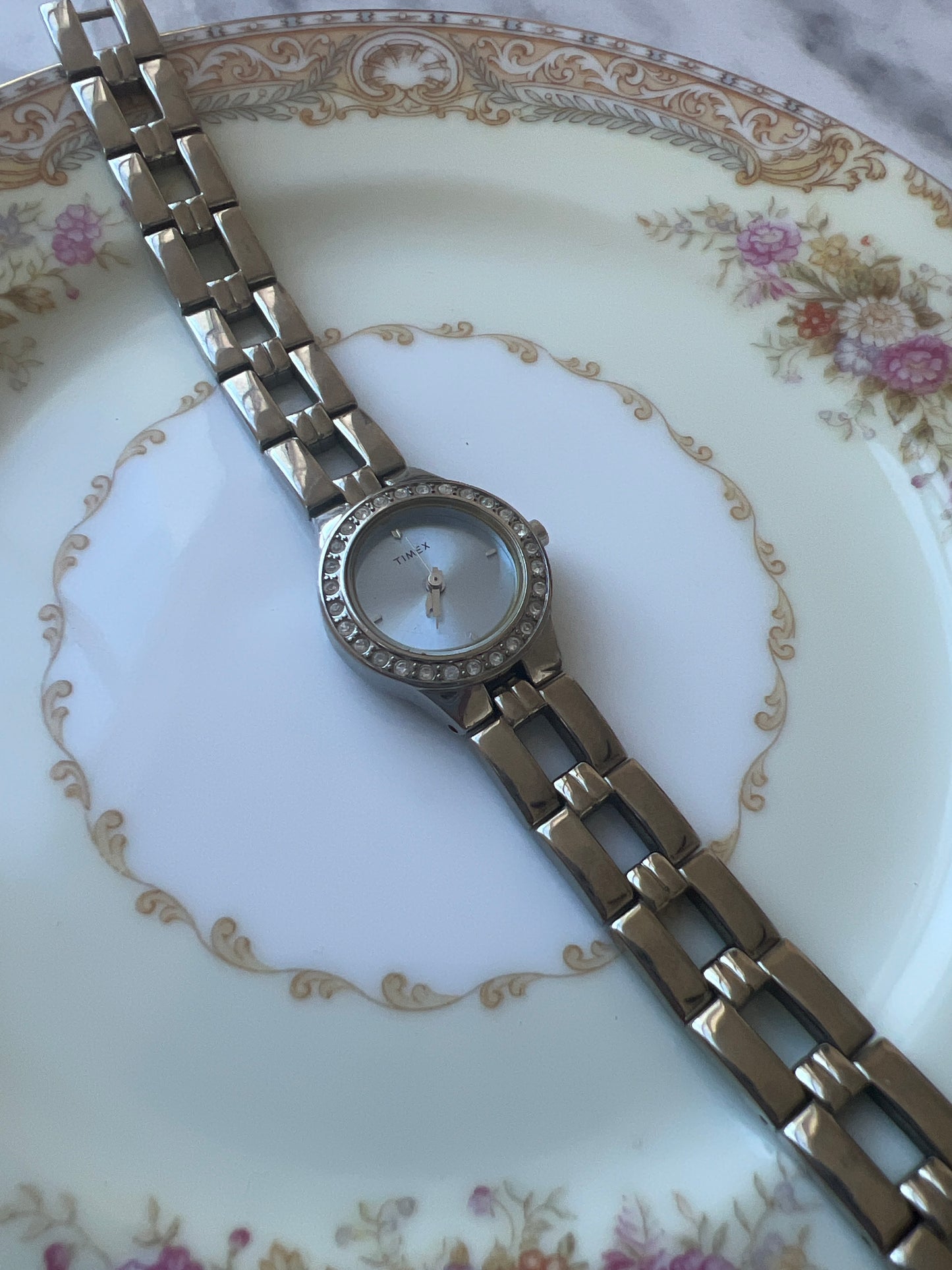 💙🦋🥏 Light Blue Dial Timex Watch