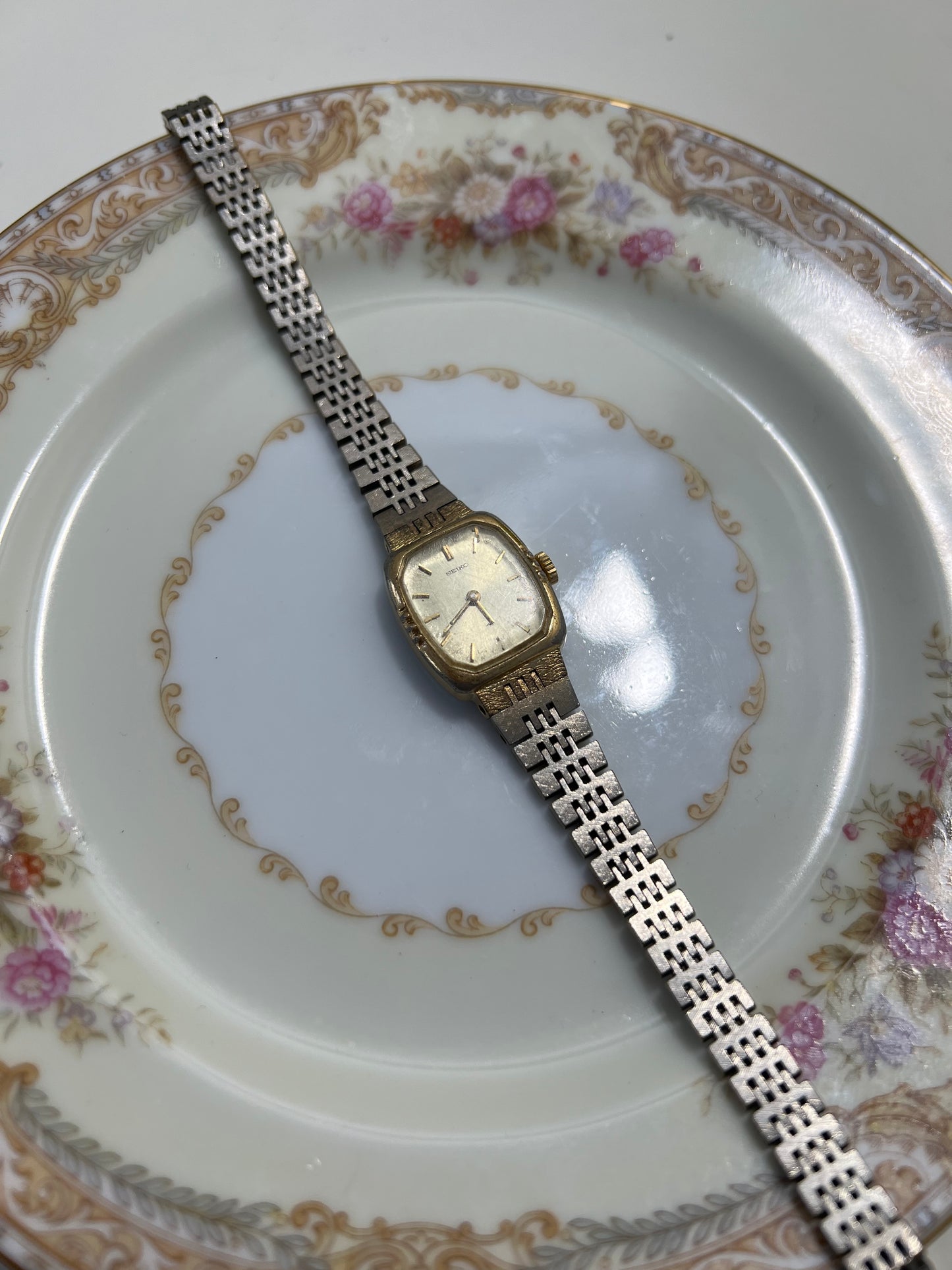 Seiko Square Gold Watch