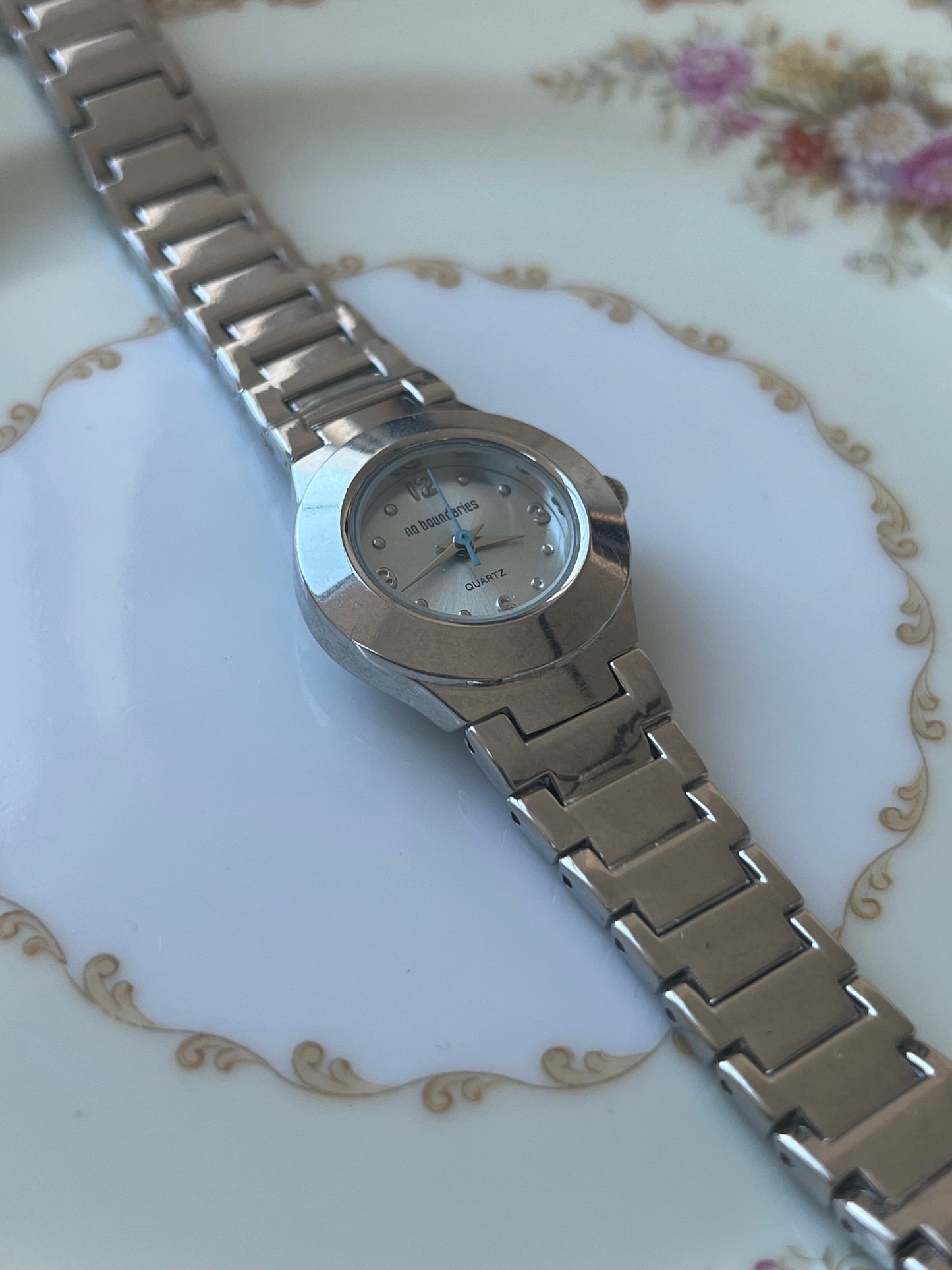 💙🦋 No Boundaries Light Blue Dial Watch