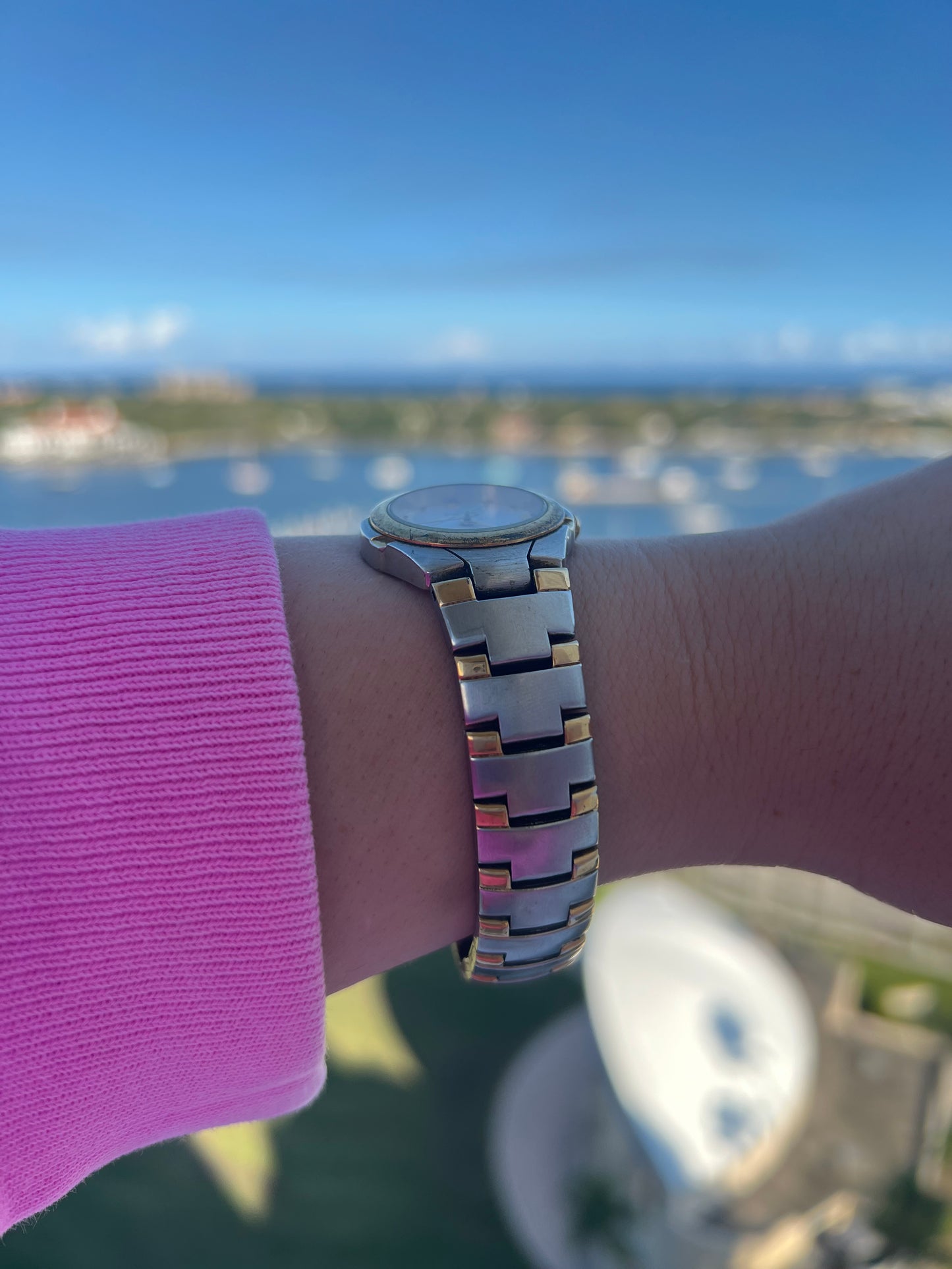 Pulsar Two Toned Watch