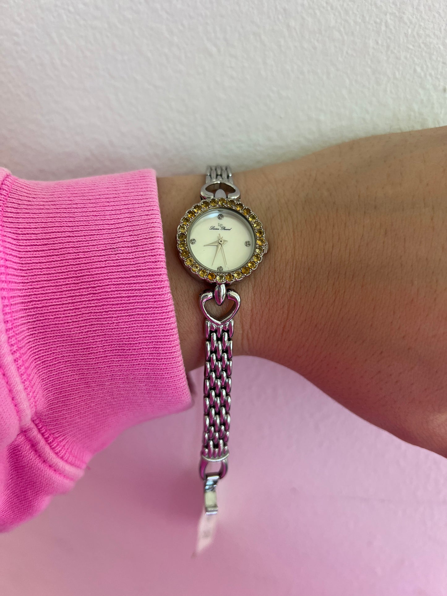 Lucien Piccard Silver Watch