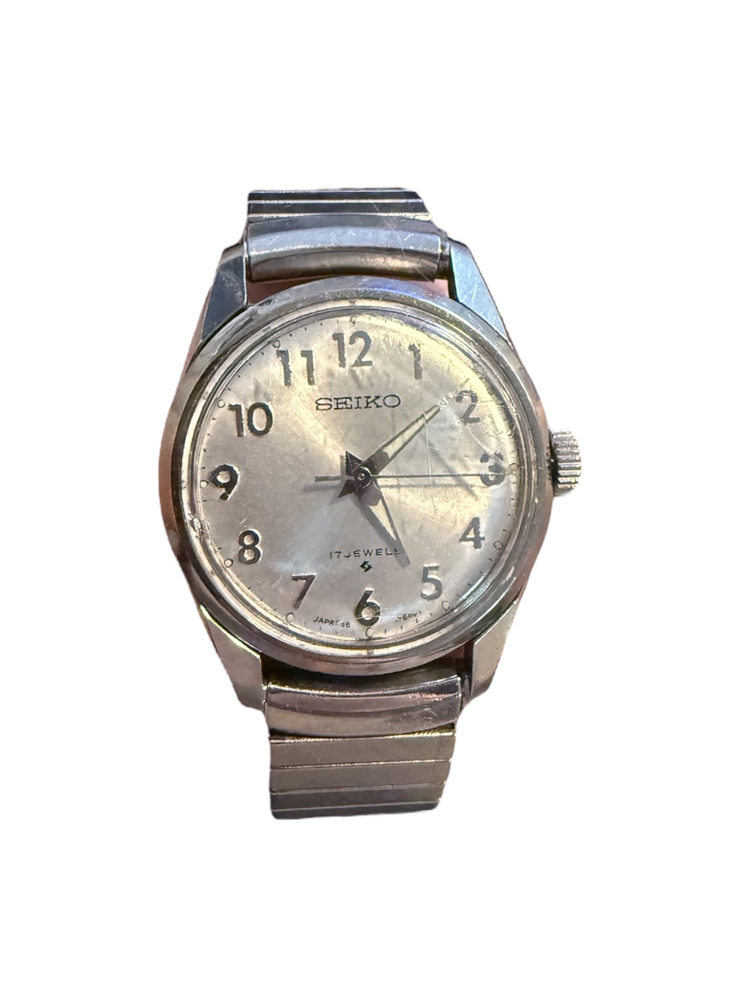 Men's Silver Seiko Watch