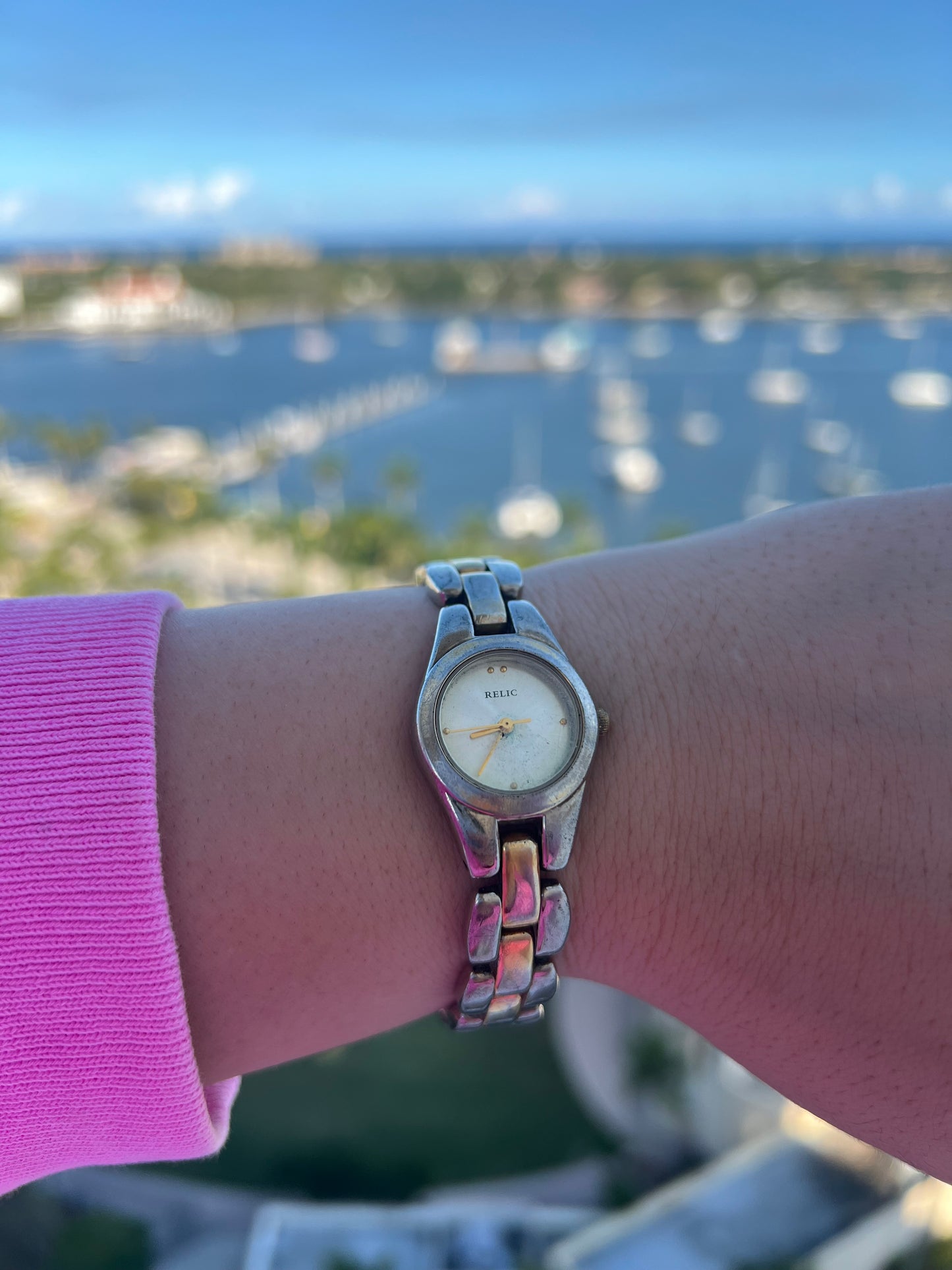 Relic Two Toned Watch