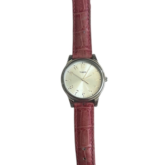 Dark Pink Timex