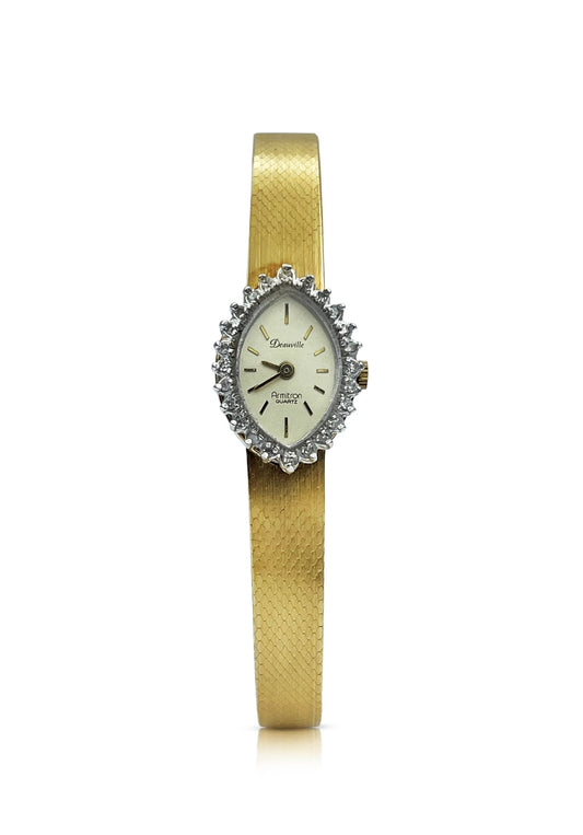 Armitron Cocktail Watch with Diamond Chips