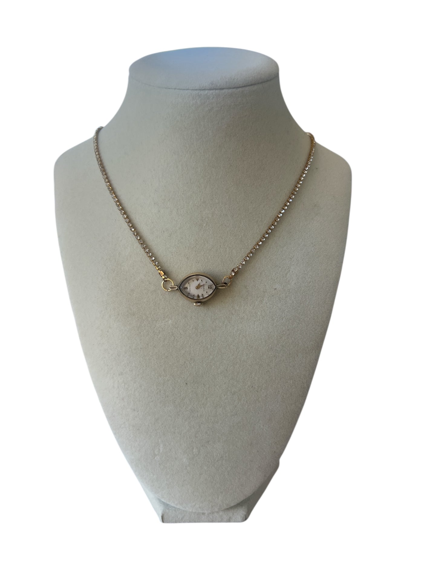 Gruen Watch Necklace