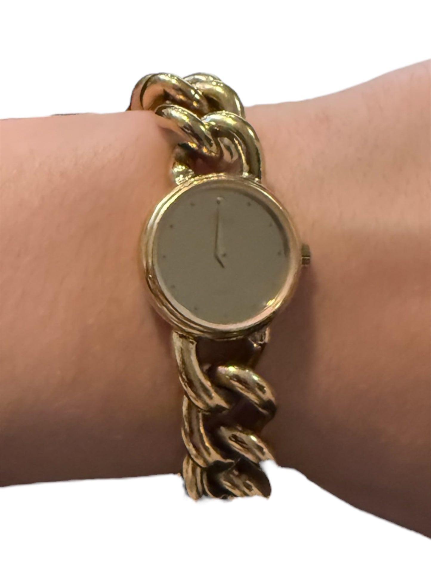 Timex Gold Chain Watch