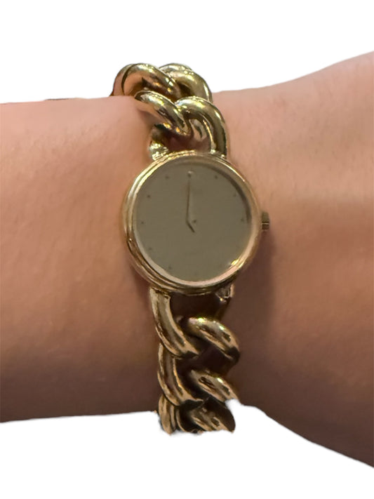 Timex Gold Chain Watch