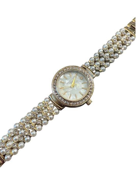 Pearl and Crystal Watch